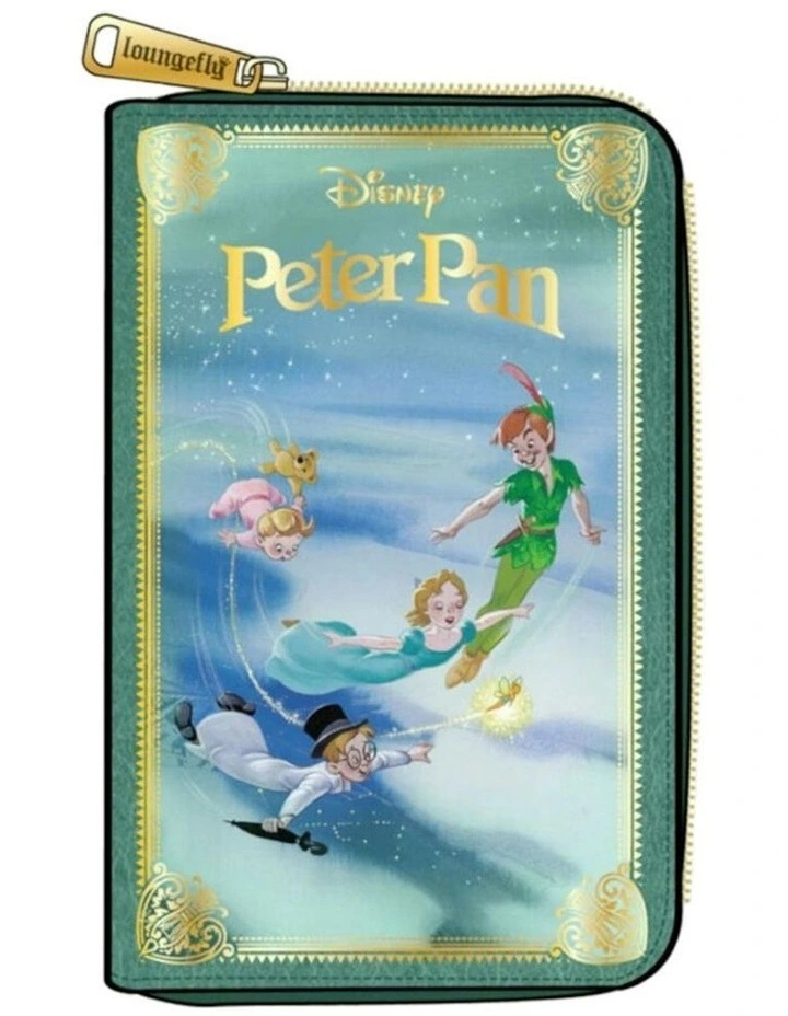 Peter Pan 1953 Book Series Zip Around Purse Wallet 6x4in image 1