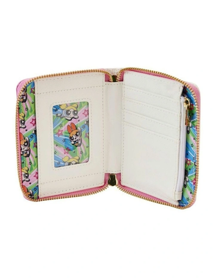 Powerpuff Girls Vs Mojo Jojo Zip Around Wallet Coin Purse 5x4in image 4