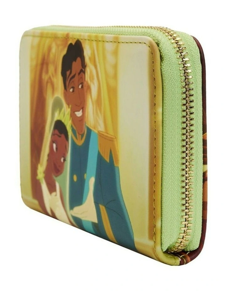The Princess & the Frog Scene Zip Around Purse Wallet 4in image 2