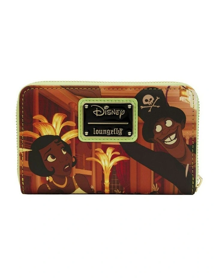 The Princess & the Frog Scene Zip Around Purse Wallet 4in image 3