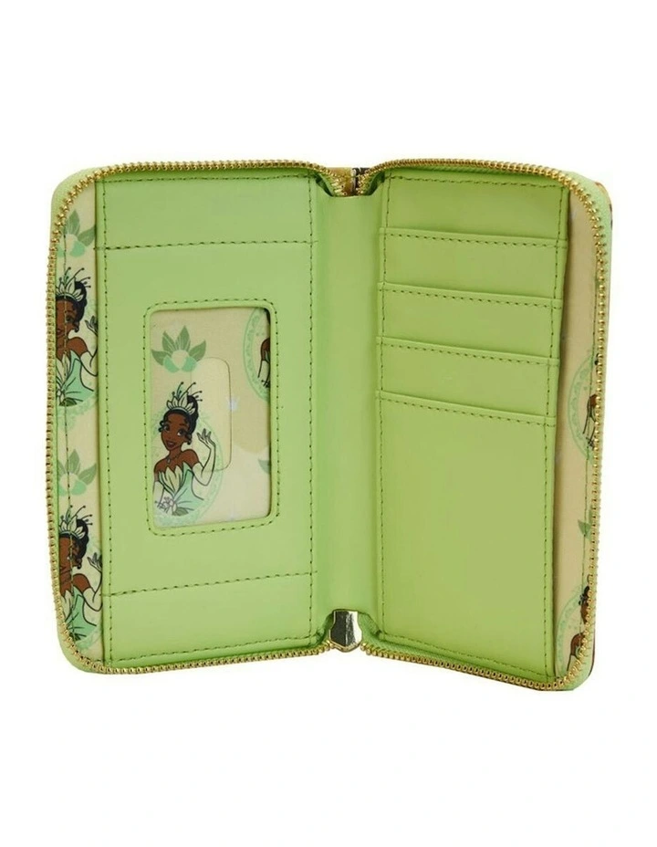 The Princess & the Frog Scene Zip Around Purse Wallet 4in image 4