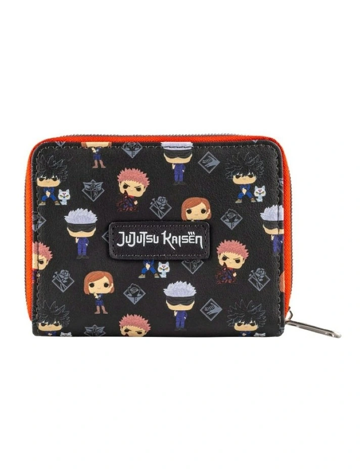 Jujutsu Kaisen Funko Pop Print Zip Around Wallet Coin/Cash Purse Unisex image 1