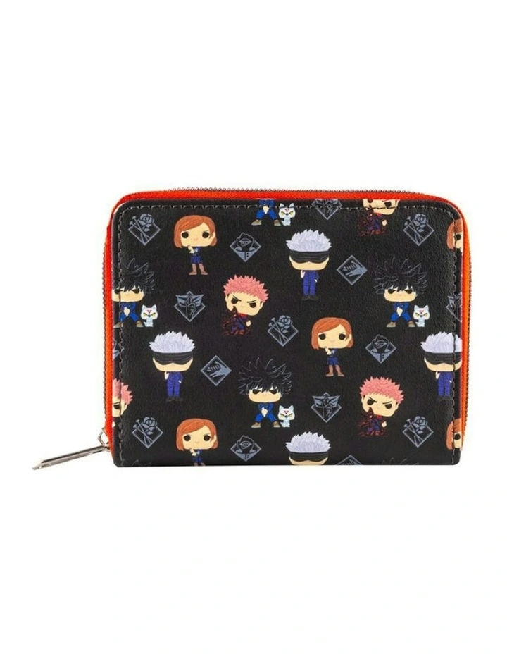 Jujutsu Kaisen Funko Pop Print Zip Around Wallet Coin/Cash Purse Unisex image 4