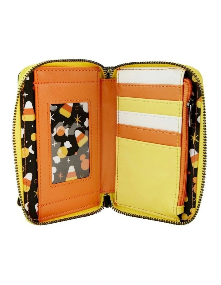Loungefly Disney Mickey & Friends Candy Corn Zip Around Wallet Money Organiser image 4