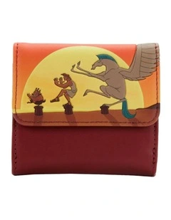Hercules 1997 Sunset 25th Anniversary Flap Purse Wallet w/ Card Holder 12.7cm
