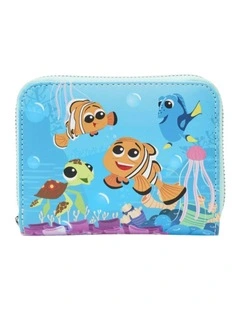 Finding Nemo 20th Anniversary Zip Around Purse Wallet w/ Card Holder 12.7cm