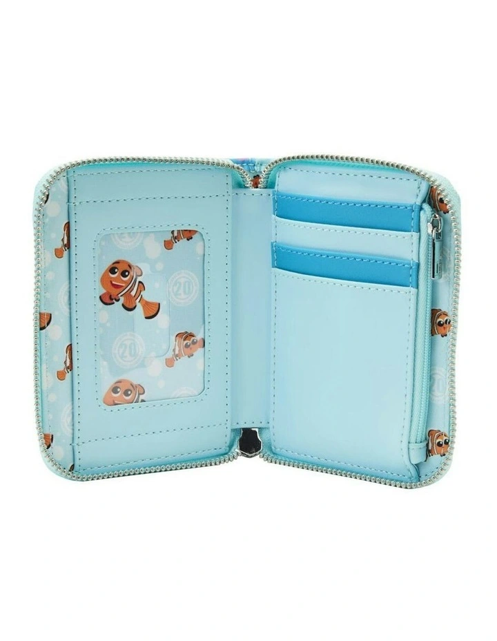 Finding Nemo 20th Anniversary Zip Around Purse Wallet w/ Card Holder 12.7cm image 4
