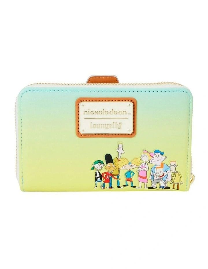 Hey Arnold House Women's Zip Wallet Coin/Cash Carry Purse 6x4in image 2