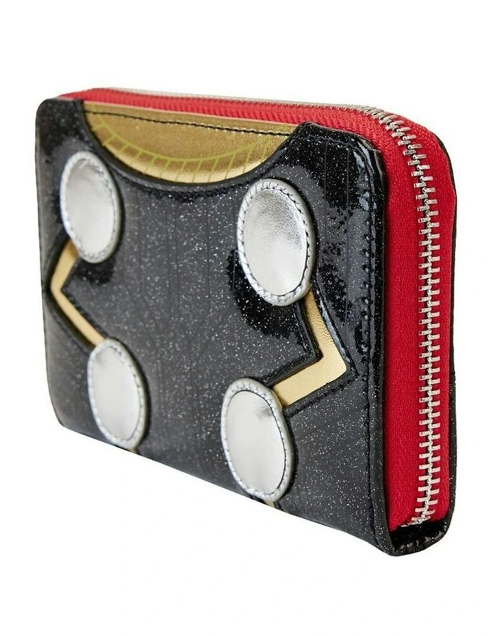Marvel Comics Thor Cosplay Zip Around Wallet Coin Purse 6x4in image 2