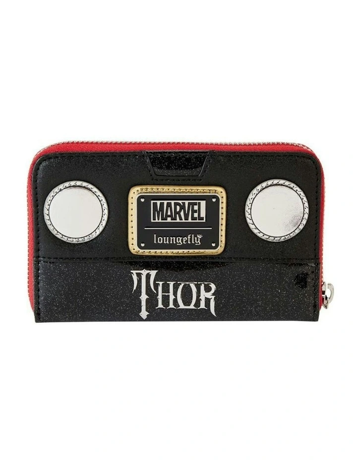 Marvel Comics Thor Cosplay Zip Around Wallet Coin Purse 6x4in image 3