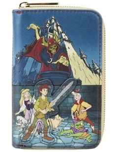 Disney The Black Cauldron Zip Around Wallet Purse w/ Card Holder 15.24cm