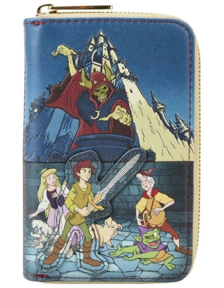 Disney The Black Cauldron Zip Around Wallet Purse w/ Card Holder 15.24cm image 1