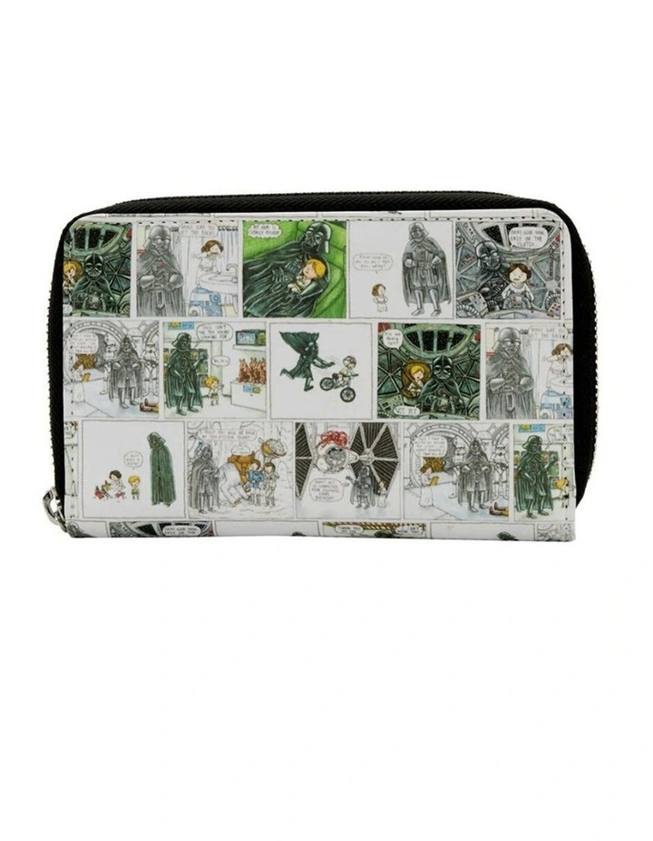 Star Wars Darth Vader Comic Strip Zip Around Purse Wallet 6x4in image 2