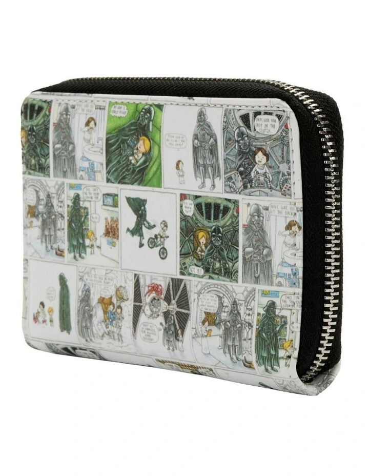Star Wars Darth Vader Comic Strip Zip Around Purse Wallet 6x4in image 5