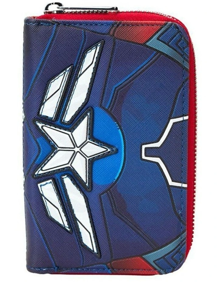 Captain America 4 Brave New World Zip Wallet Coin Purse 6x4in image 2