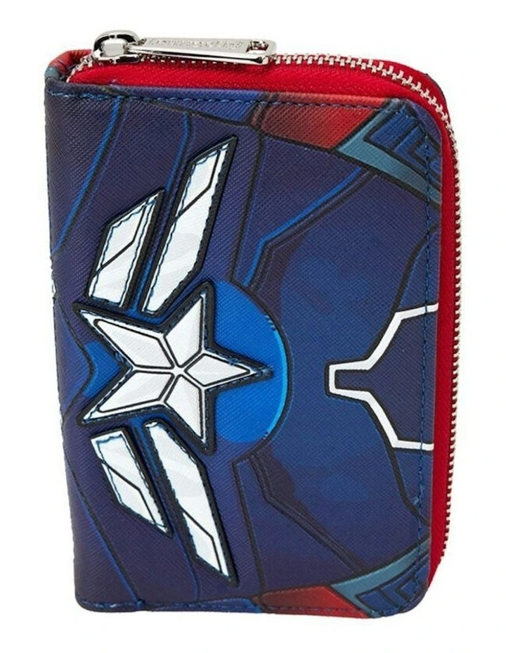 Captain America 4 Brave New World Zip Wallet Coin Purse 6x4in image 3