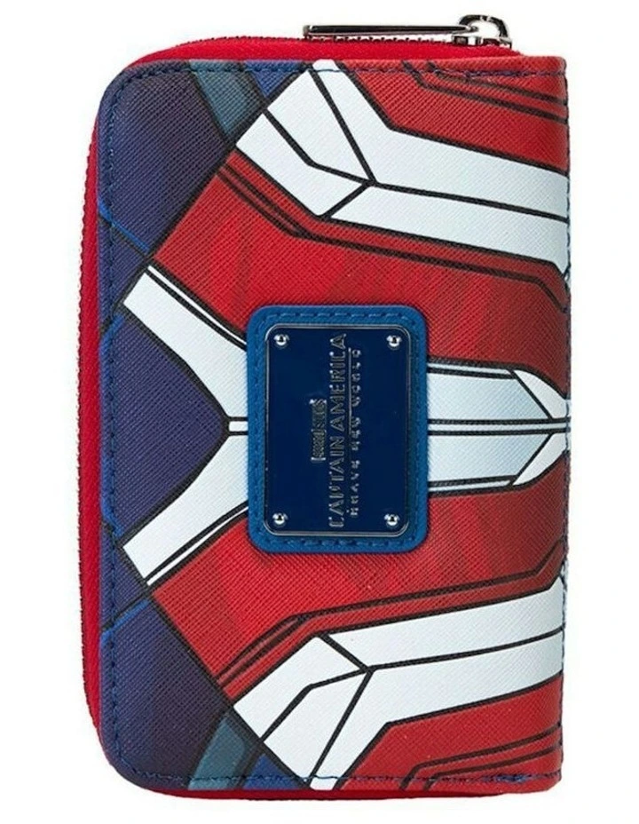 Captain America 4 Brave New World Zip Wallet Coin Purse 6x4in image 4