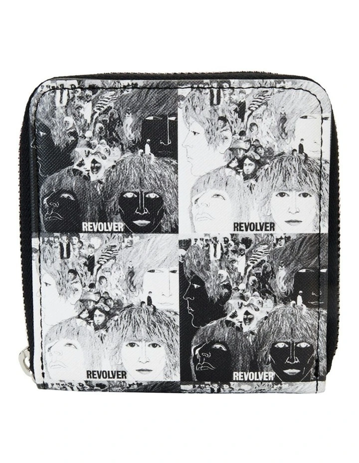 The Beatles Revolver Album Zip Around Wallet Coin Purse 4in image 1