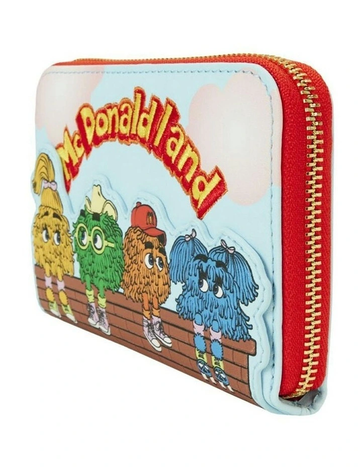 McDonalds Fry Guys Die-Cut Zip Around Wallet Coin Purse 6x4in image 2