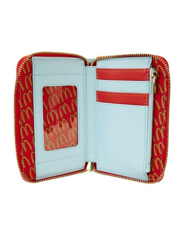 McDonalds Fry Guys Die-Cut Zip Around Wallet Coin Purse 6x4in image 4