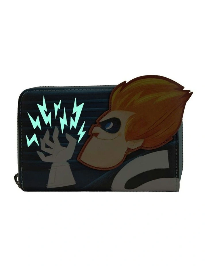 The Incredibles Syndrome Glow Zip Around Wallet/Purse image 2