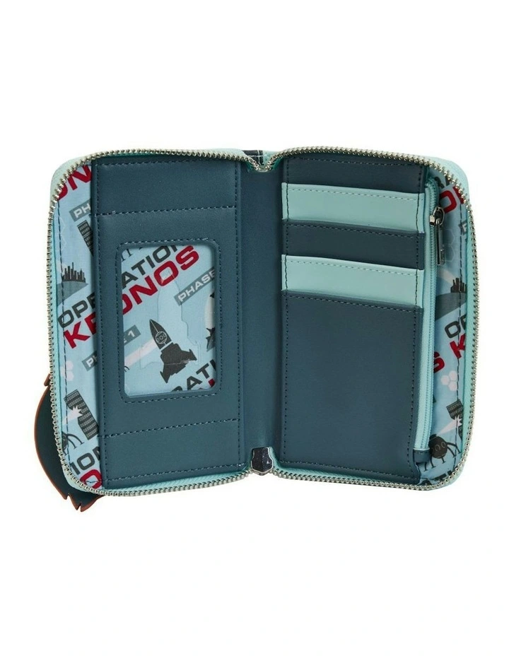 The Incredibles Syndrome Glow Zip Around Wallet/Purse image 5