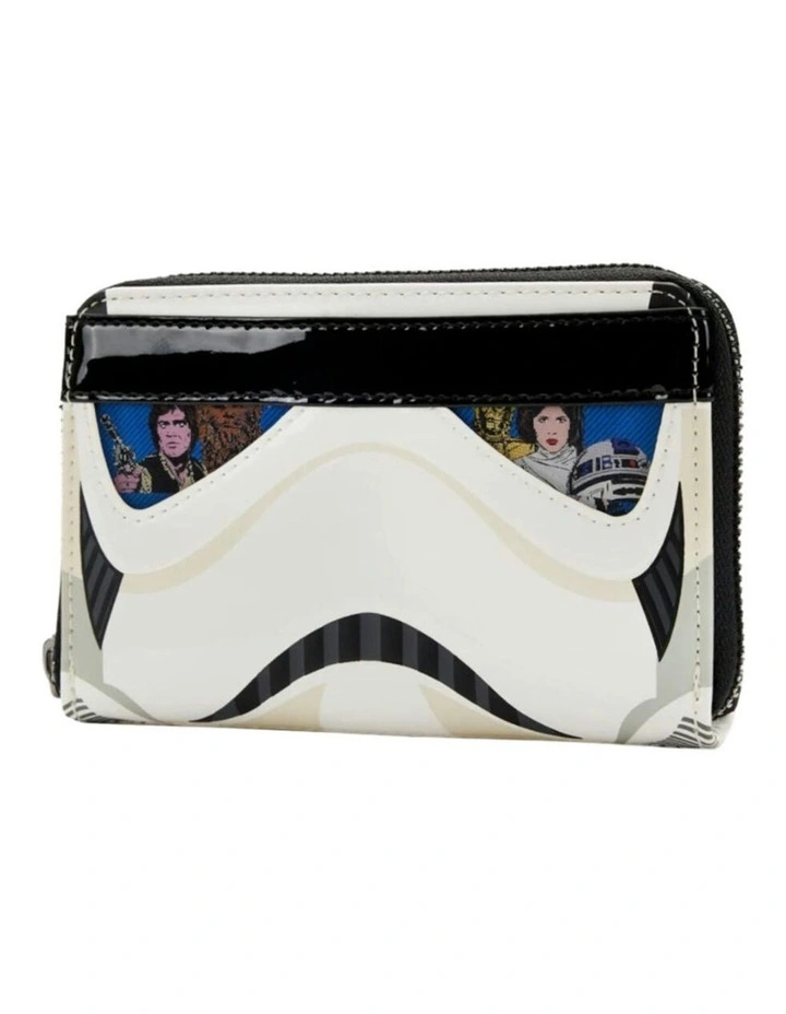 Star Wars Stormtrooper Zip Around Purse Coin Wallet image 1