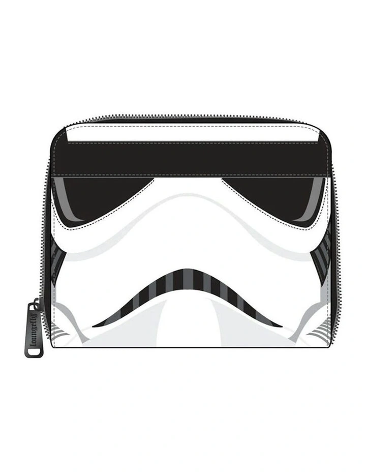 Star Wars Stormtrooper Zip Around Purse Coin Wallet image 2