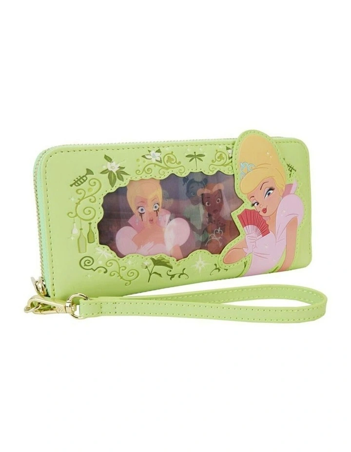 The Princess & The Frog Tiana Series Lenticular Zip Wristlet 8x4in image 2