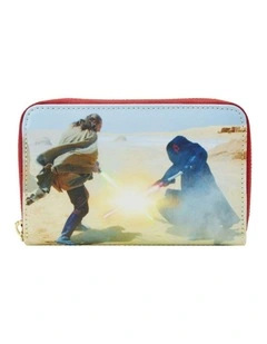 Star Wars Ep1 The Phantom Menace Scenes Zip Purse Wallet 6x4in