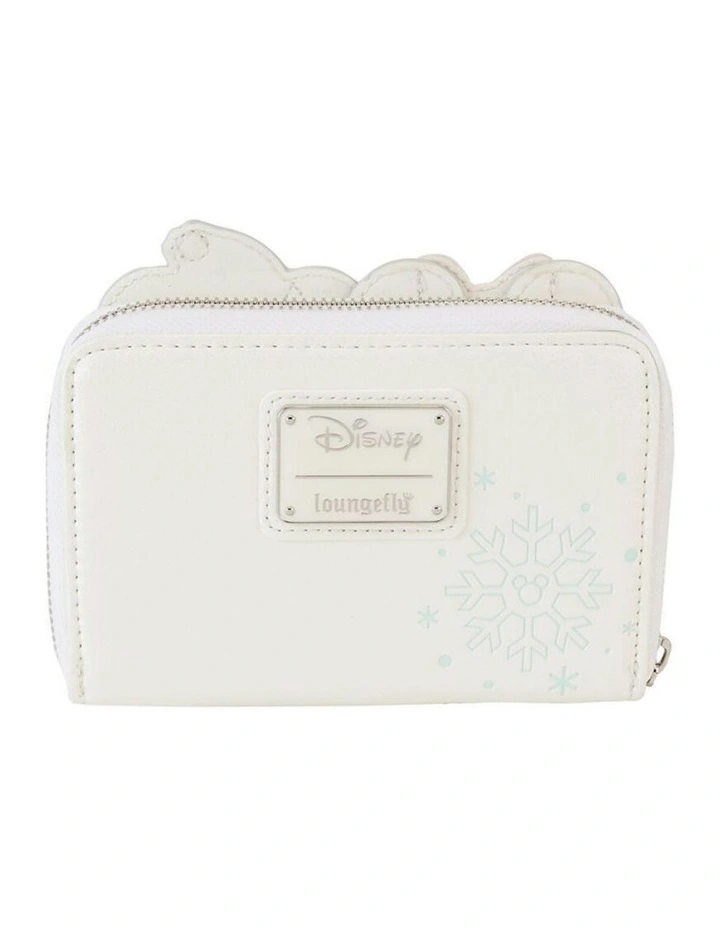 Disney Mickey & Minnie Pastel Snowman Zip Wallet Coin Purse 6x4in image 3