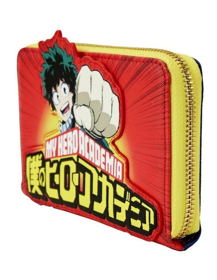 Loungefly My Hero Academia Izuku Punch Zip Around Wallet Money Pouch Organiser image 2