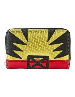 Marvel Comics Wolverine Cosplay Zip Wallet Coin Purse w/ Card Holder 15.24cm