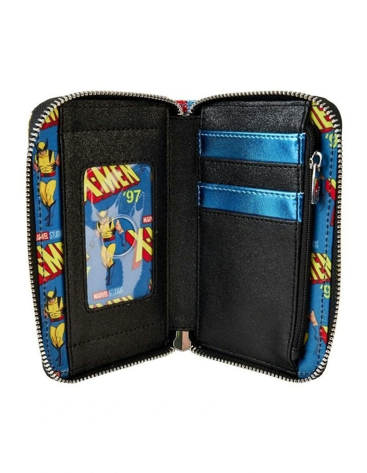 Marvel Comics Wolverine Cosplay Zip Wallet Coin Purse w/ Card Holder 15.24cm image 4