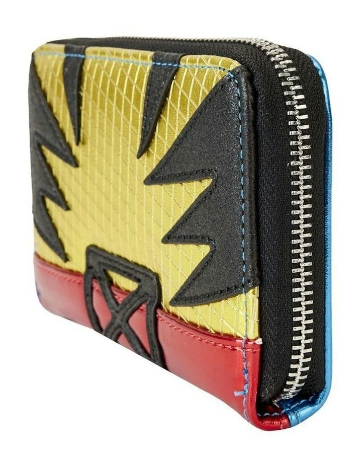 Marvel Comics Wolverine Cosplay Zip Wallet Coin Purse w/ Card Holder 15.24cm image 6