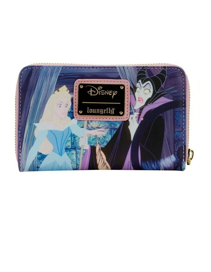 Sleeping Beauty Princess Scene Zip Wallet/Purse 6x4in image 4
