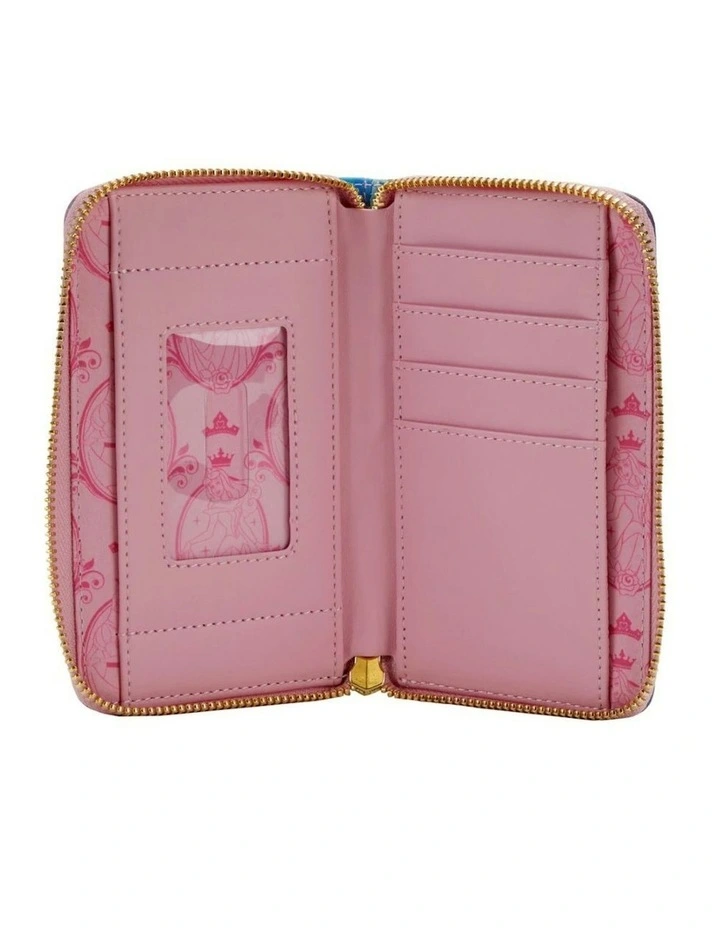 Sleeping Beauty Princess Scene Zip Wallet/Purse 6x4in image 5