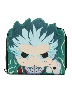 My Hero Academia Deku Infinity Pop Zip Around Coin Purse Wallet w/ Card Holder