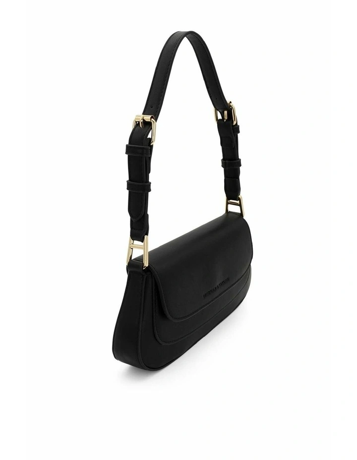 Hailey Shoulder Bag in Black image 4