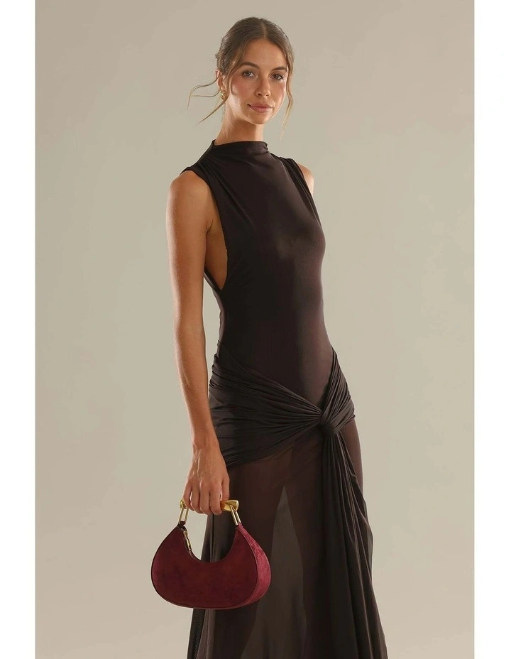 Myla Handbag Burgundy Red image 3