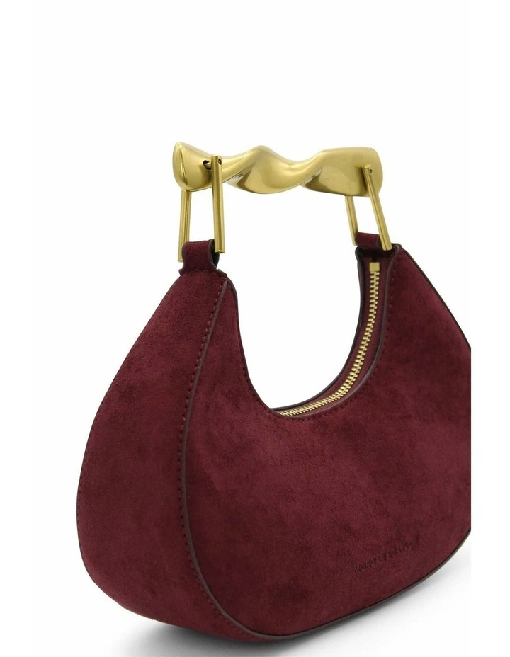 Myla Handbag Burgundy Red image 6