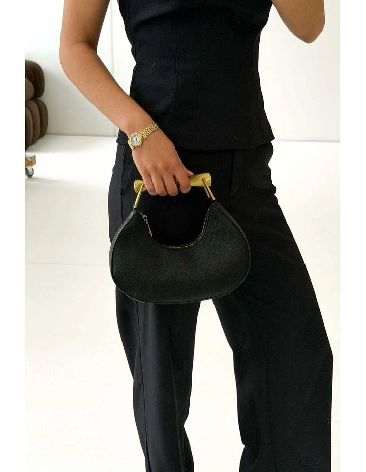 Myla Handbag in Black image 2