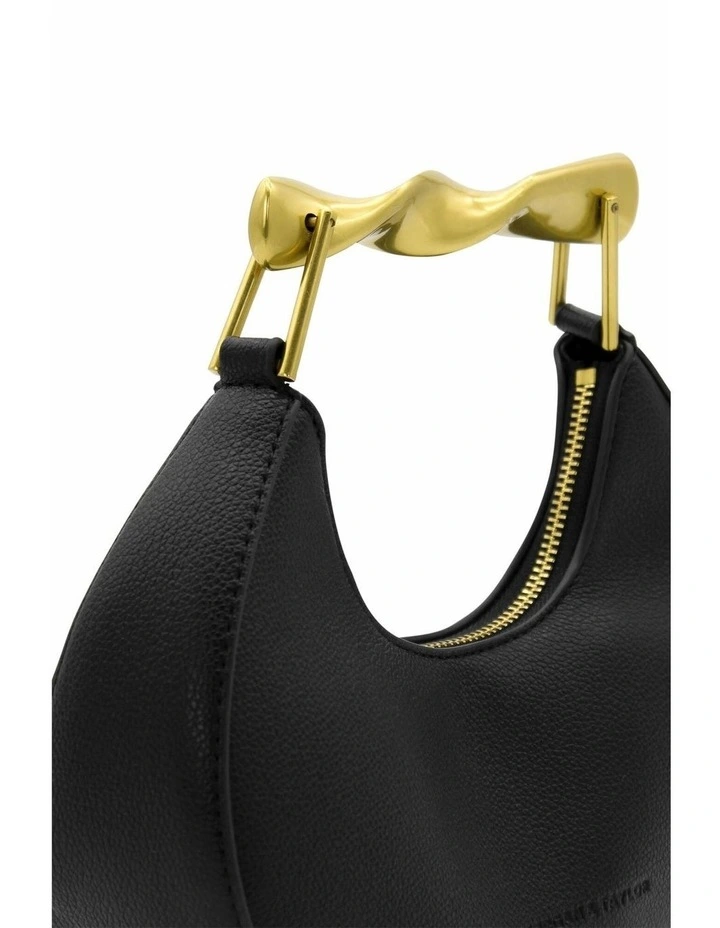 Myla Handbag in Black image 4