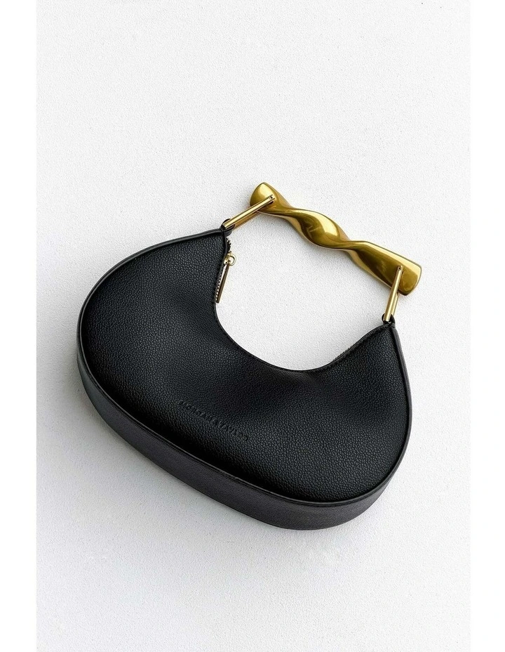 Myla Handbag in Black image 5