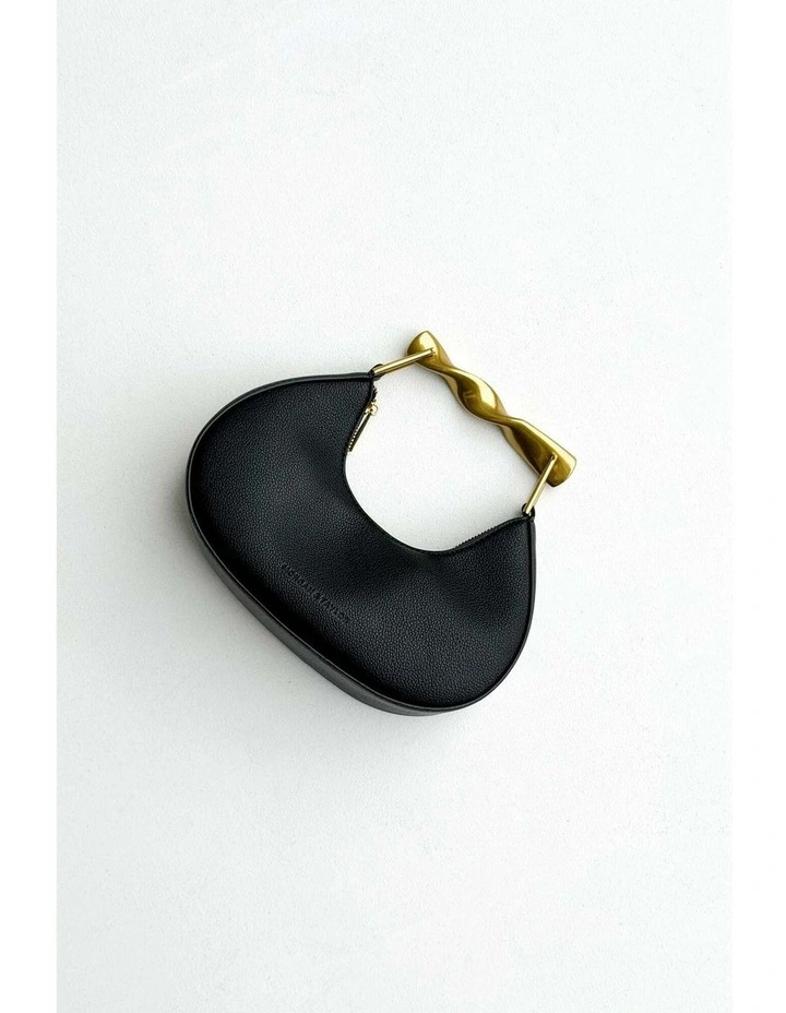 Myla Handbag in Black image 7