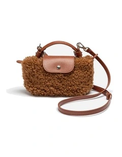 Mini Synthetic Fur Dumpling Bag