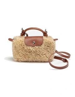 Mini Synthetic Fur Dumpling Bag