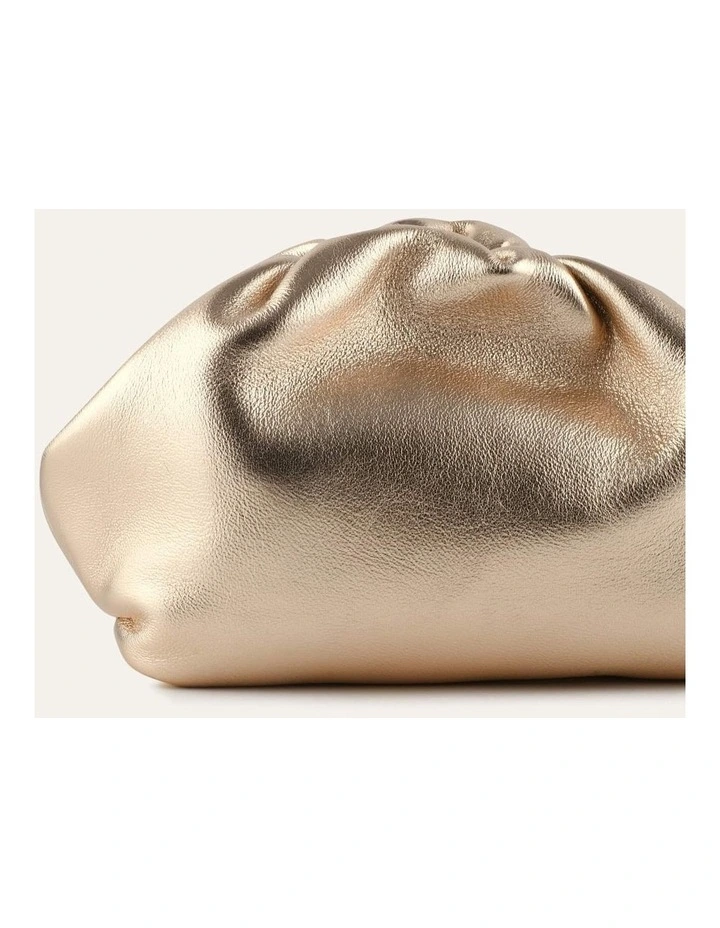 BAMBINI CLUTCH BAG GOLD LEATHER image 2