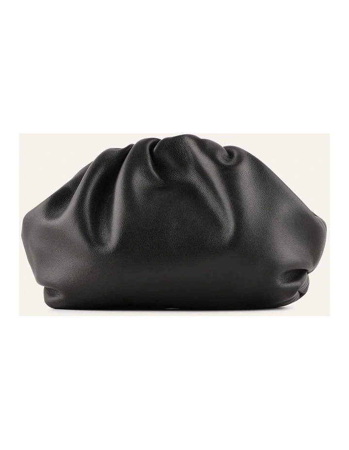 BAMBINI CLUTCH BAG BLACK LEATHER image 1