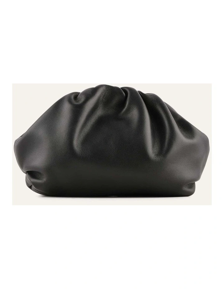 BAMBINI CLUTCH BAG BLACK LEATHER image 3